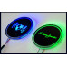 artx hyundai santa fe dm led cup holder console plates